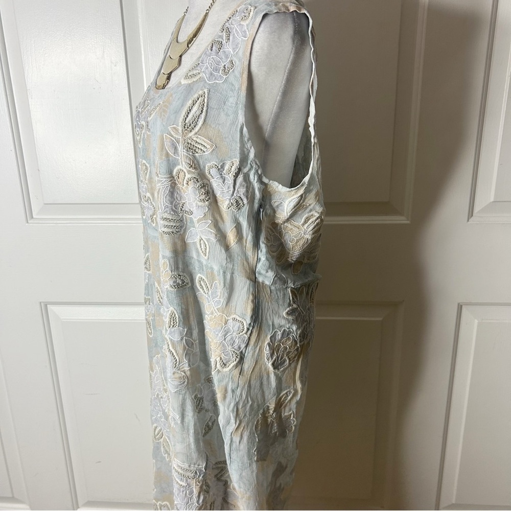 New Sundance Moonshadow Embroidered Bead Dress (size large) - Picture 5 of 12